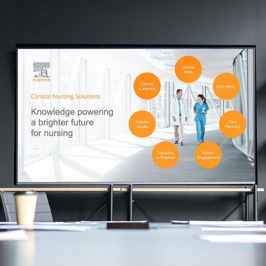 Elsevier Clinical Nursing Solutions PowerPoint Screen