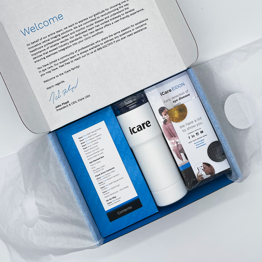 iCare_WelcomeKit_1 iCare Welcome Kit