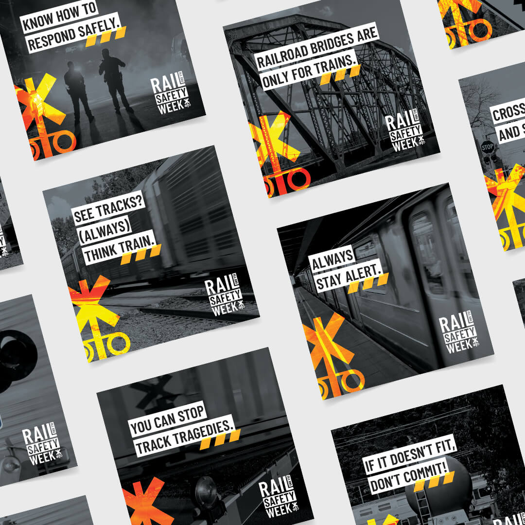 Rail Safety Week 2021 Phone Social
