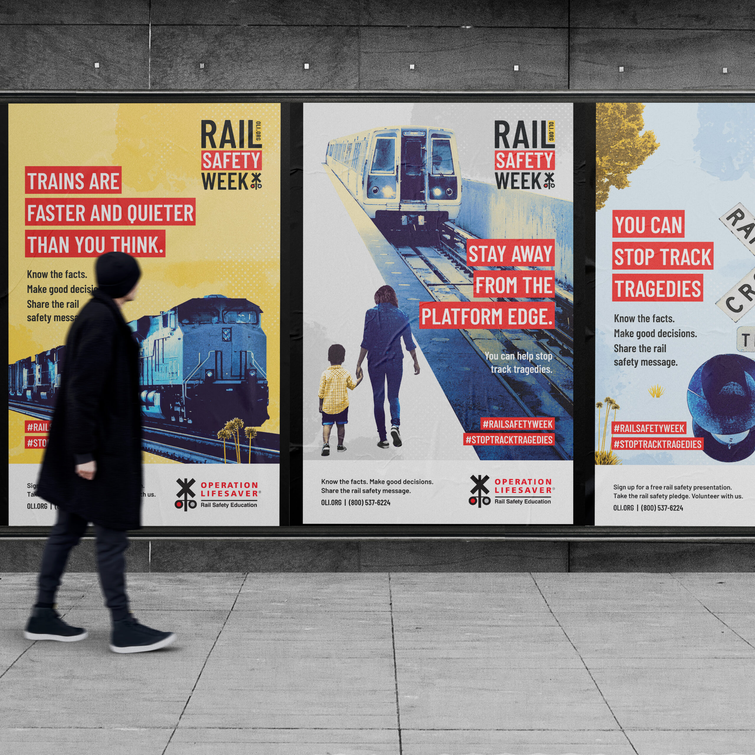 Rail Safety Week Posters