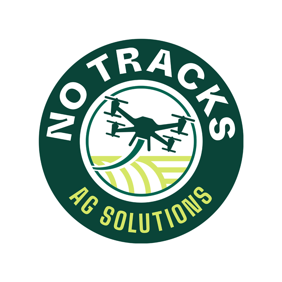 No Tracks Ag Solutions badge