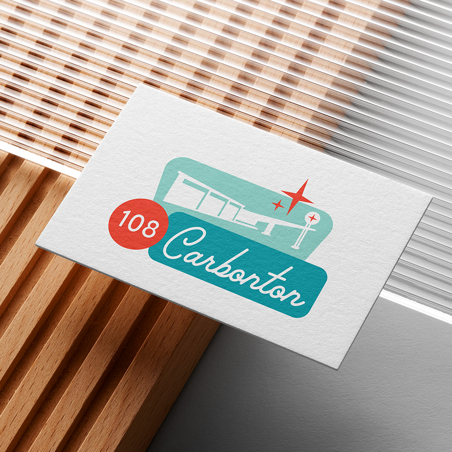 108 Carbonton Logo