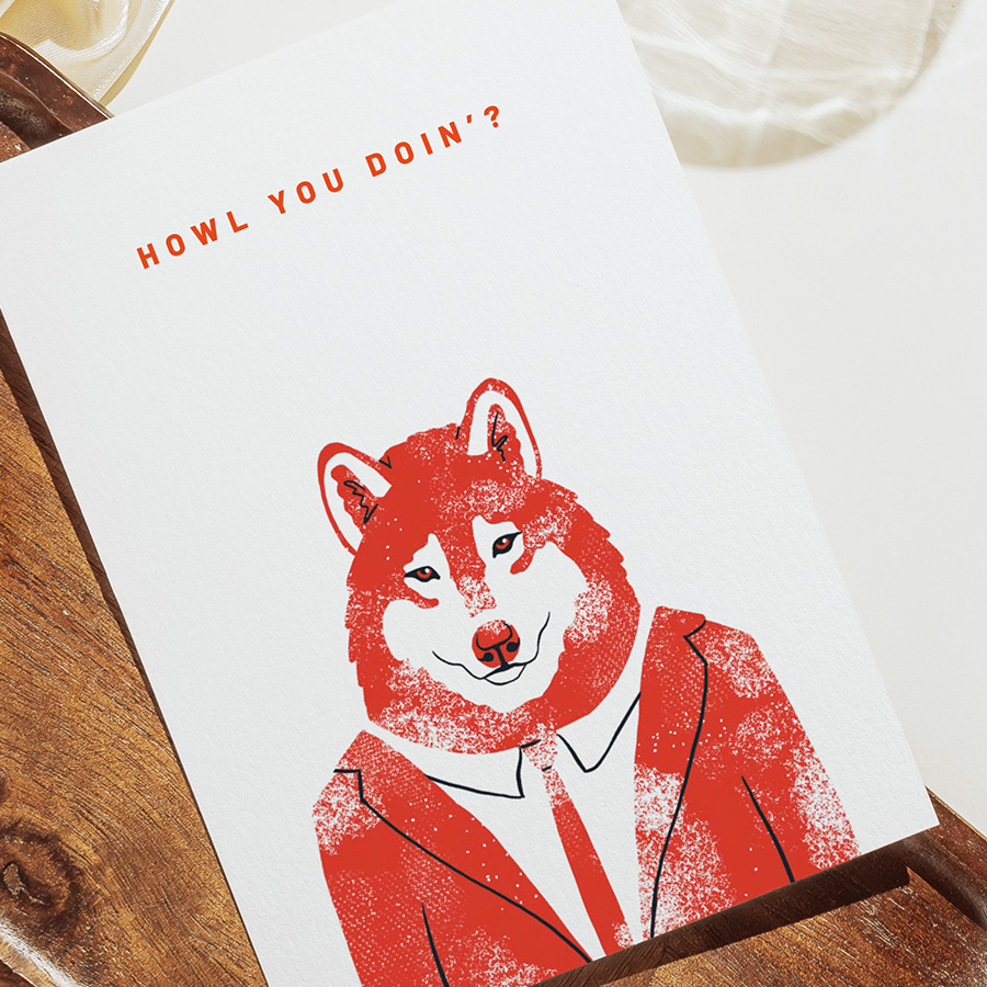 Wolf Card Howl You Doin'?